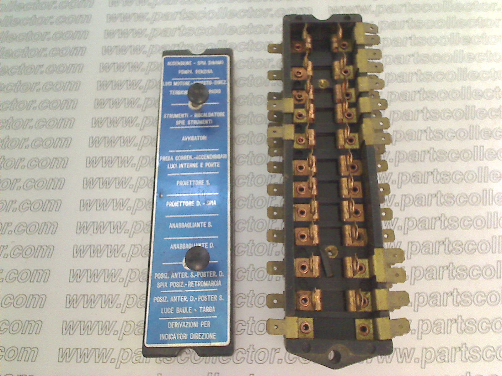 LANCIA  Electrical system code 10837 compatible with: LANCIA FLAVIA COUPE